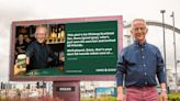 Glasgow man appears on Finnieston billboard - here is why