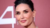 Demi Moore's Plunging Goddess Gown Had the Highest Leg Slit
