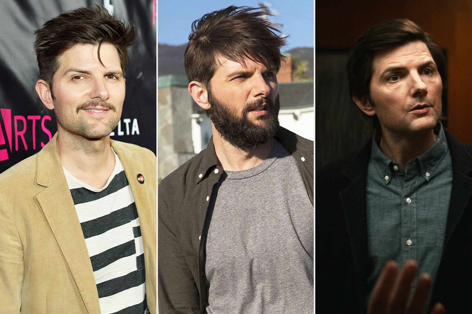 Adam Scott Reveals Which Facial Hair Style His Family Hates, Even Though He Thinks It's 'Cool' (Exclusive)