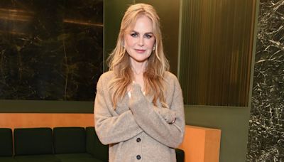 Nicole Kidman Radiates Rich Mom Energy In Cashmere Separates