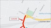 Busy Hagerstown arterial road to close part of Monday, Tuesday