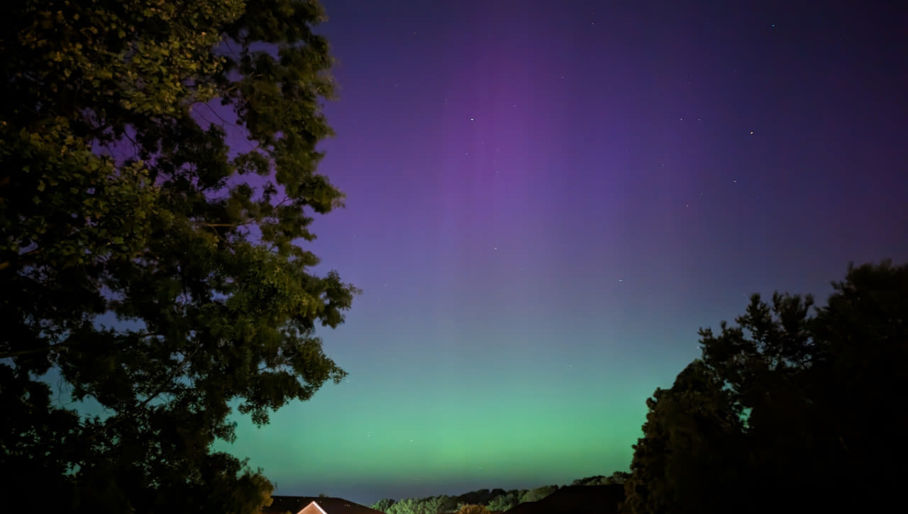 Northern Lights may shine across much of Canada late Tuesday night