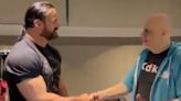 Drew McIntyre Re-enacts Classic Simpsons Scene With Billy Corgan