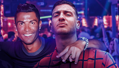 Cristiano Ronaldo and Diogo Dalot recreate their Manchester United bond at a concert