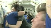 Astronauts return from space station