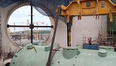 Steam generators installed in design position of Kudankulam reactor 4