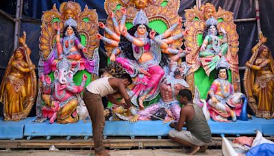 Mass protests over Kolkata doctor's murder cast a shadow on the Durga puja festival