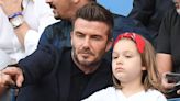 David Beckham Lets Harper Seven Break the Rules on Daddy-Daughter Date: ‘Don’t Tell Mummy’