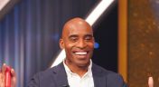 2. Tiki Barber, Lauren Ash and Jim Jefferies