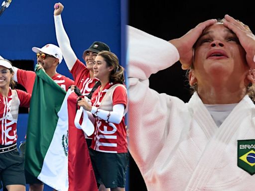 México y Brasil logran las primeras medallas de Latinoamérica en París 2024