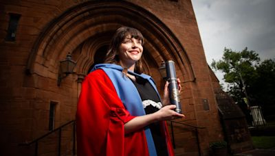 Chvrches star Mayberry and World Cup-winning footballer awarded honorary degrees