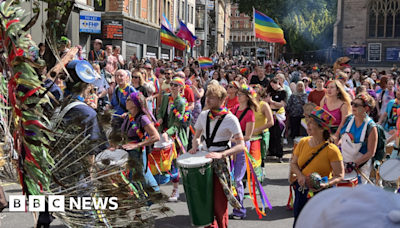 Nottingham: Thousands 'celebrate diversity' at annual Pride event