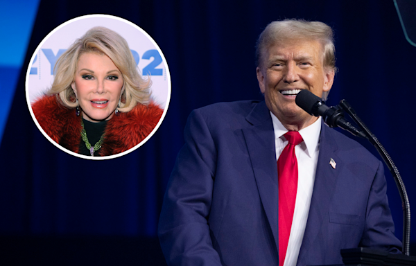 Donald Trump's Joan Rivers remarks raise eyebrows