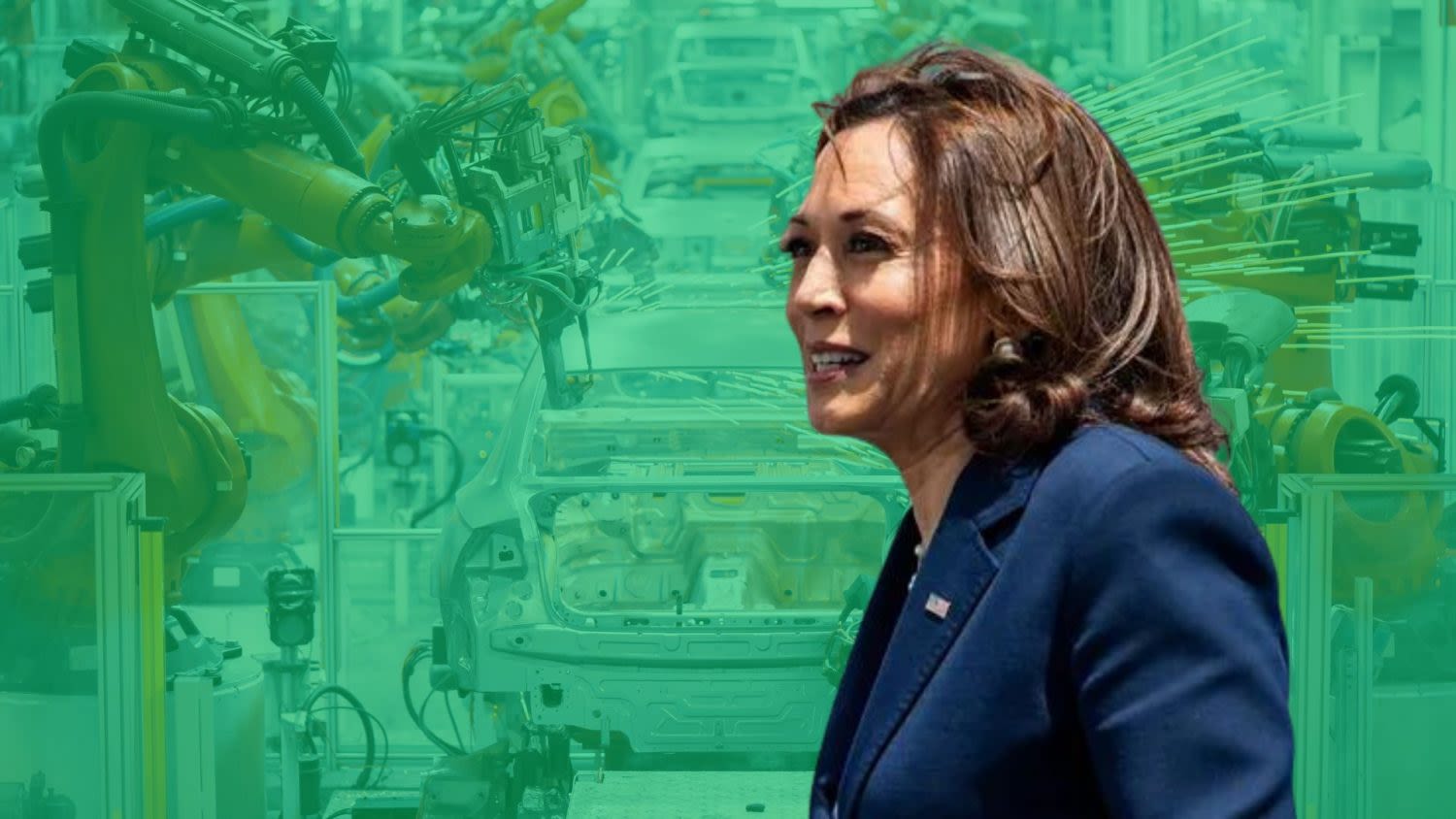 VP Kamala Harris announces $100 million in grants for auto suppliers