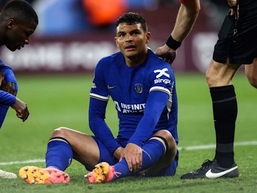 Has Thiago Silva played his last Chelsea game? Mauricio Pochettino provides injury update after Brazilian forced off during Aston Villa draw with Stamford Bridge...