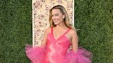 Margot Robbie channels — who else? — Superstar Barbie at the Golden Globes