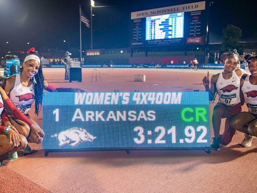 Arkansas Women's T&F set record at NCAA West First Round
