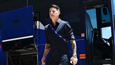 James Rodríguez, dos años de contrato en la Lazio