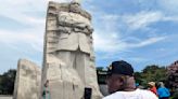 Visitors to Lincoln Memorial say America has its flaws but see gains made since March on Washington