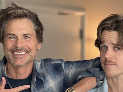 Rob Lowe and son John Owen open up about bonding over their sobriety