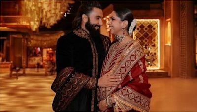 Ranveer Singh Cradles Deepika Padukone's Baby Bump At Anant Ambani-Radhika Merchant's Wedding (PHOTO)