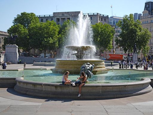 Hour-by-hour weather forecast as 31C heatwave hits London