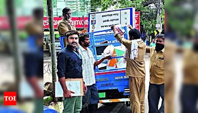 Civic bodies crackdown on illegal ads, fine violators | Kochi News - Times of India