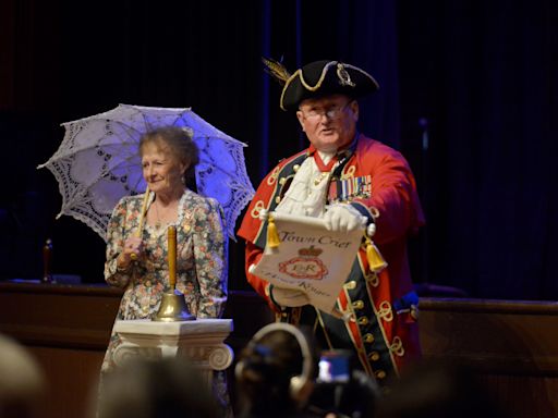 A bell, a scroll and a firm voice. Town criers gather in Provincetown to compete.