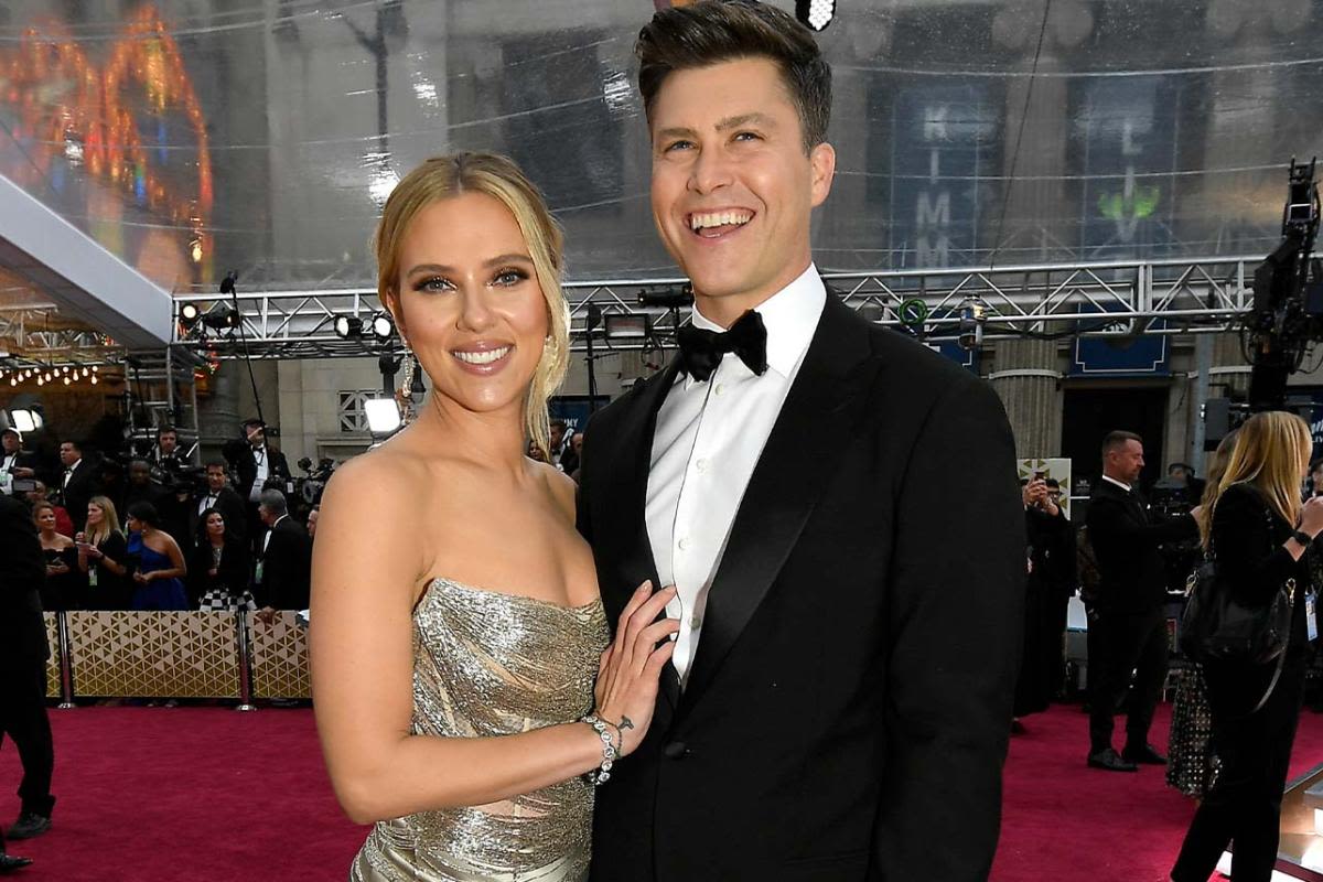 Scarlett Johansson reveals which 'SNL' joke from husband Colin Jost made her "black out"