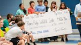 Martin Meylin Middle School students raise more than $800 for eagle that died at Raven Ridge Wildlife Center