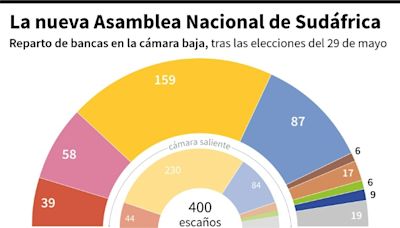 El ANC busca formar un gobierno de unidad nacional en Sudáfrica