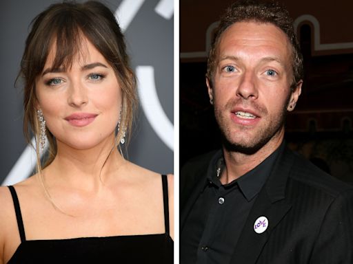 Dakota Johnson Spotted at Chris Martin's Coldplay Concert Amid Confusing Relationship Reports