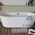 [進口極緻衛浴] 橢圓型獨立浴缸-150 cm
