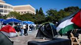 UC Irvine pro-Palestian encampment lasts overnight, demonstrator asked to leave campus by police