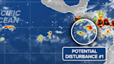 Tropical development possible south of Mexico in Eastern Pacific