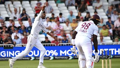 Shoaib Bashir Takes Five As England Demolish West Indies On Day 4 To Seal Series - In Pics