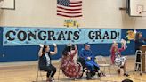 A special graduation commencement for only one student: 'A room filled with joy'