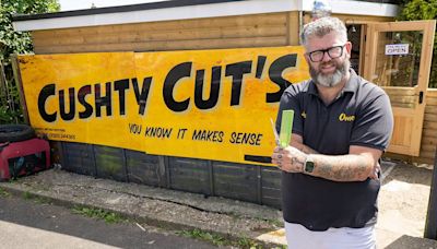 Father, 42, opens Only Fools and Horses-themed barber shop