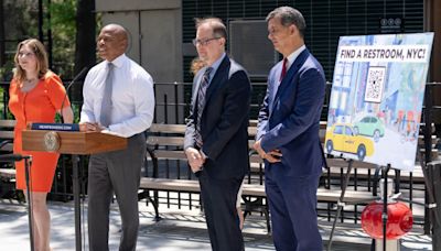 NYC Mayor Adams unveils plans for dozens of new and renovated public rest rooms