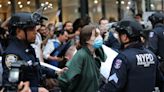 Pro-Palestinian protesters march near Met Gala