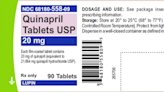 Blood pressure tablets recalled over potential cancer risk, FDA announces