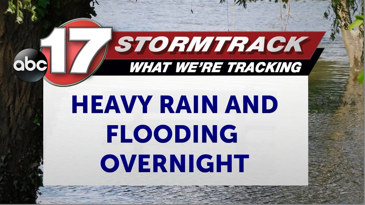 Tracking heavy rain overnight, strong storms tomorrow night - ABC17NEWS