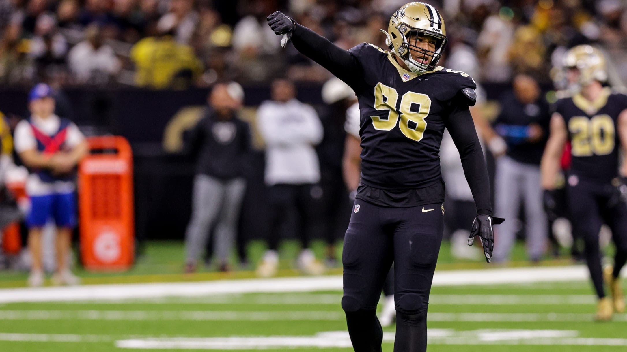 New Orleans Saints Decline To Pick Up Fifth-Year Option On Defensive End Payton Turner