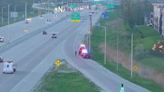 Driver crashes into Oak Creek police squad car on I-94