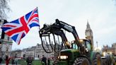 British farmers protest outside parliament over food imports