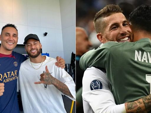 Mbappé, Neymar, Ramos... Estrellas del fútbol despiden a Keylor Navas del PSG