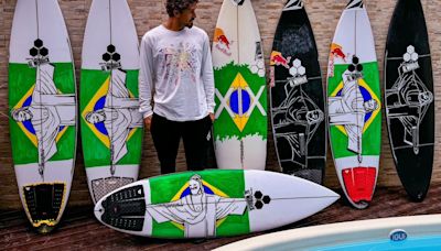 Chianca tendrá que borrar a Cristo de sus tablas de surf para París 2024