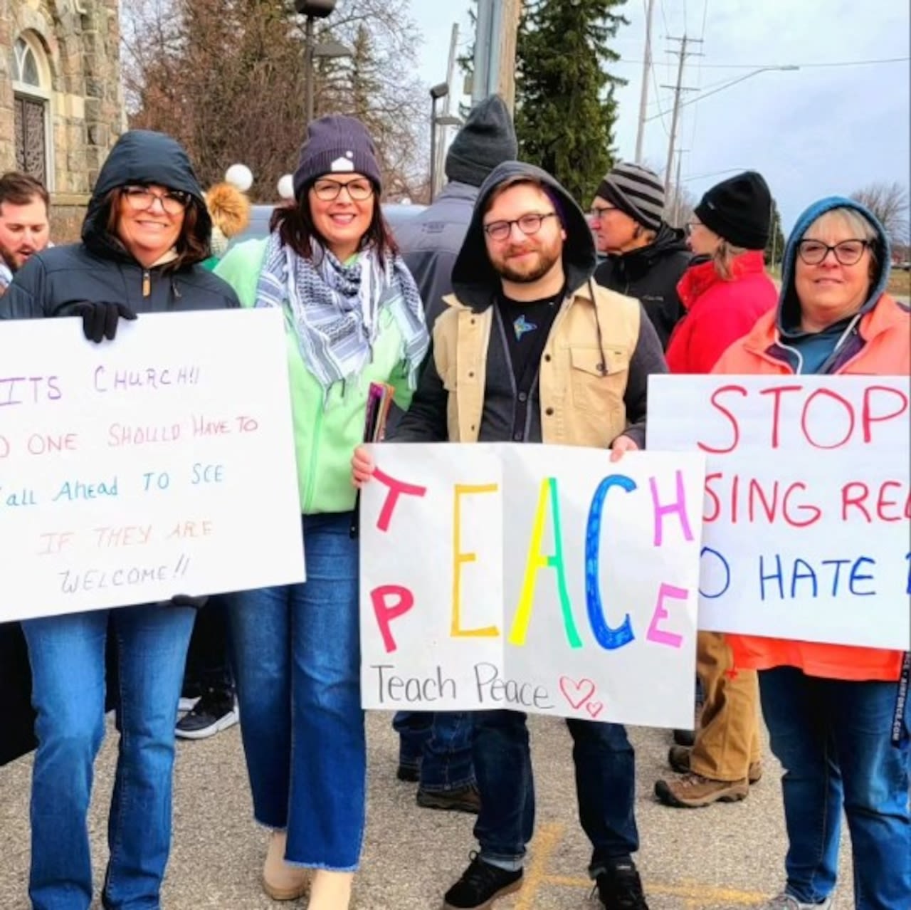 Catholic priest resigns amid protests over his apology for gay author’s presence at school