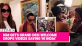 Kim Kardashian Receives a Grand Desi Welcome on Her First Night in India | English Movie News - Hollywood - Times of India