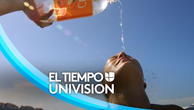 Actualización del tiempo: Calor intenso y algunas tormentas en el pronóstico de este fin de semana